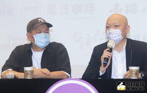 ▲澎恰恰(左)坦言一直都很相信林秉文(右)做事效率。(圖/記者葉政勳攝) ▲澎恰恰(左)坦言一直都很相信林秉文(右)做事效率。(圖/記者葉政勳攝)