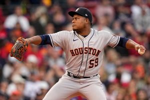 MLB／左投Valdez主投8局丟1分　太空人大勝紅襪取得聽牌
