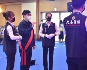 城中城公祭由市長陳其邁擔任點主官。(圖/高雄市政府提供) ▲城中城公祭由市長陳其邁擔任點主官。(圖/高雄市政府提供)