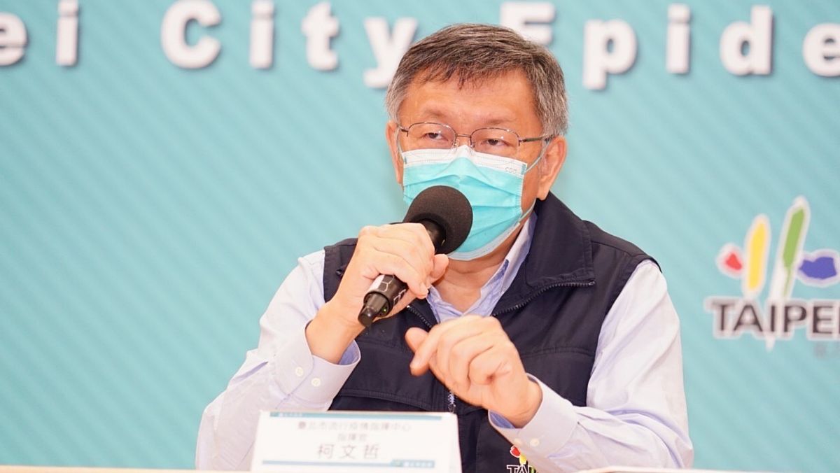 ▲台北市長柯文哲22日直言，此時宣布將開放AZ疫苗可混打BNT一事，是整死大家。（圖／台北市政府提供）