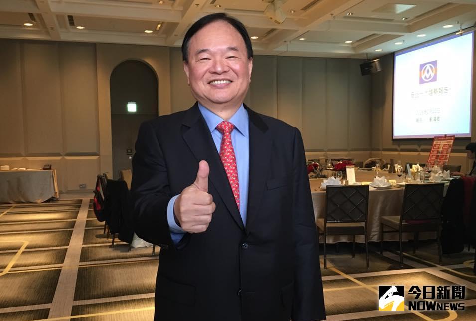 ▲全聯董事長林敏雄在吞下大潤發後,手中三支箭也已成形。(圖/記者彭夢竺攝)