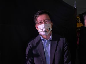 張廖萬堅 ▲民進黨立委張廖萬堅認為,(記者黃宣尹攝,2021.10.23)