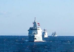 中俄艦艇幾繞行日本一圈　日媒：抗議AUKUS
