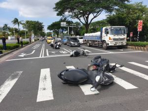 肇逃一時難逃一世　連撞3機車遭警連轟3槍苓雅警速逮3嫌
