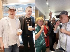▲澎恰恰(左圖左、右圖右)與連千毅(左圖右)直播大和解。(圖/翻攝連千毅臉書) ▲澎恰恰(左圖左、右圖右)與連千毅(左圖右)直播大和解。(圖/翻攝連千毅臉書)