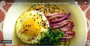 ▲世界即時麵Top10，台灣兩款上榜。（圖／取自《The Ramen Rater》YT頻道）