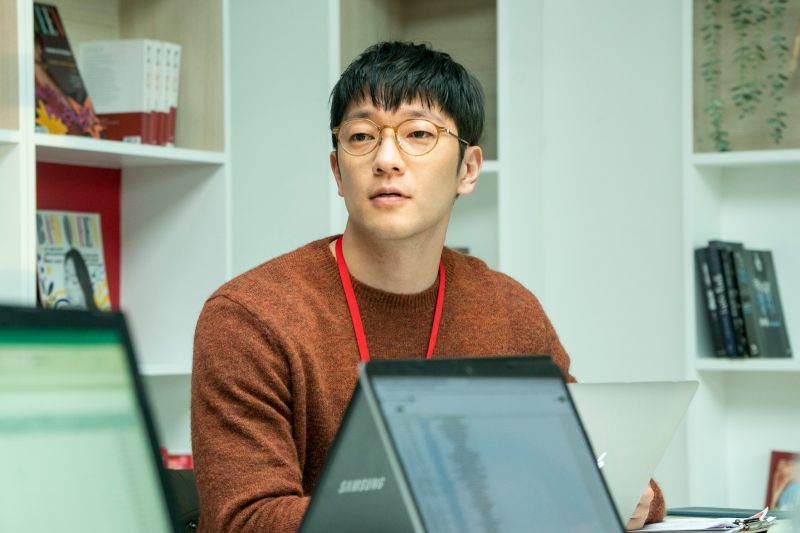 ▲《D.P:逃兵追緝令》「上尉」孫錫求太性感,導演求合作愛情電影。(圖 / 車庫娛樂)
