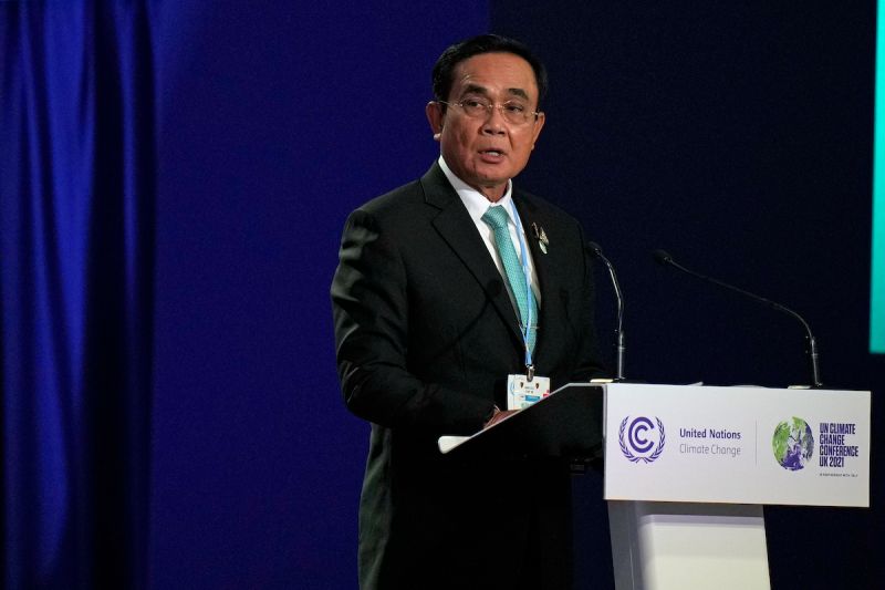 泰國憲法法院宣告　將暫停總理帕拉育職務　
