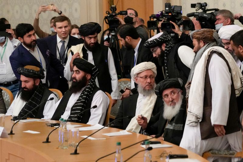 ▲「塔利班」（Taliban）已和俄羅斯簽署臨時協議，俄國將向阿富汗供應汽油、柴油、天然氣和小麥。資料照。（圖／美聯社／達志影像）