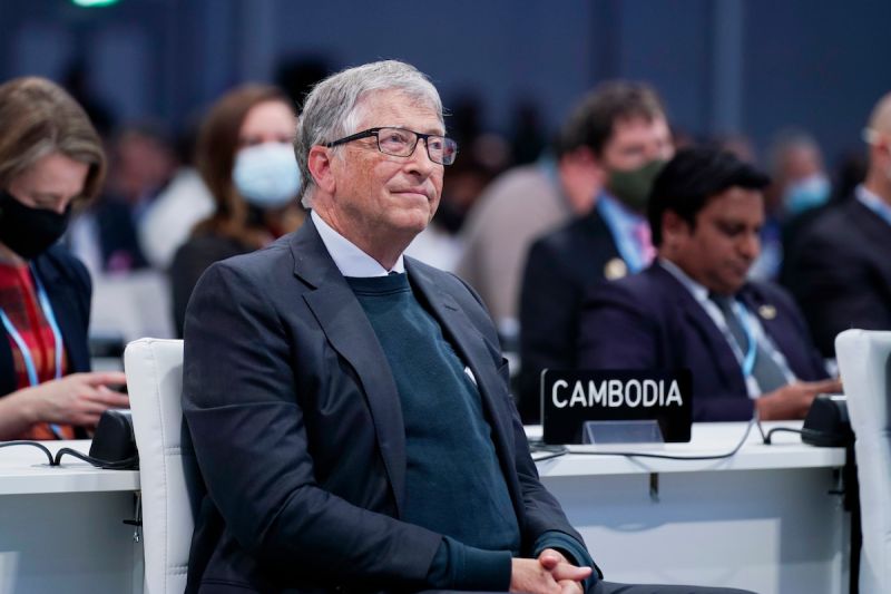 ▲微軟創辦人比爾蓋茲（Bill Gates）今（11）日表示，自己確診新冠肺炎，目前症狀輕微沒有大礙。（圖／美聯社／達志影像）