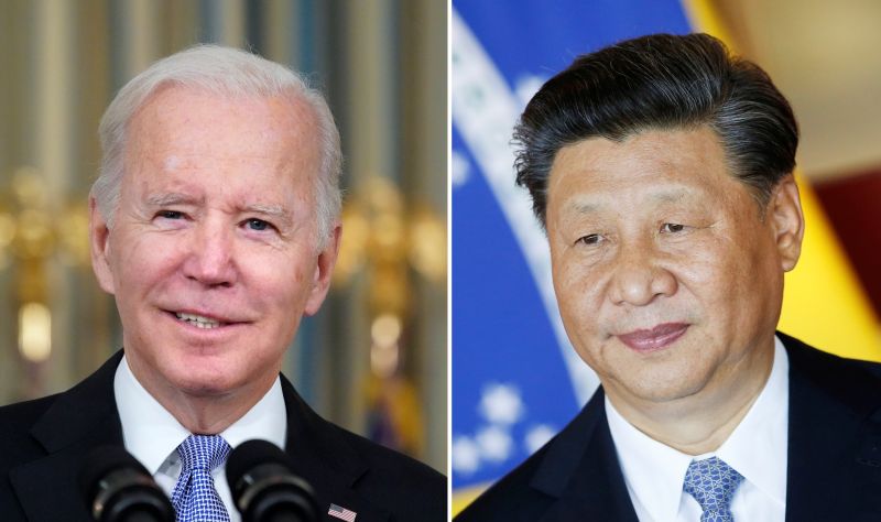 ▲中國國家主席習近平和美國總統拜登（Joe Biden），即將於當地時間15日在美國舊金山會晤。資料照。（圖／美聯社／達志影像）