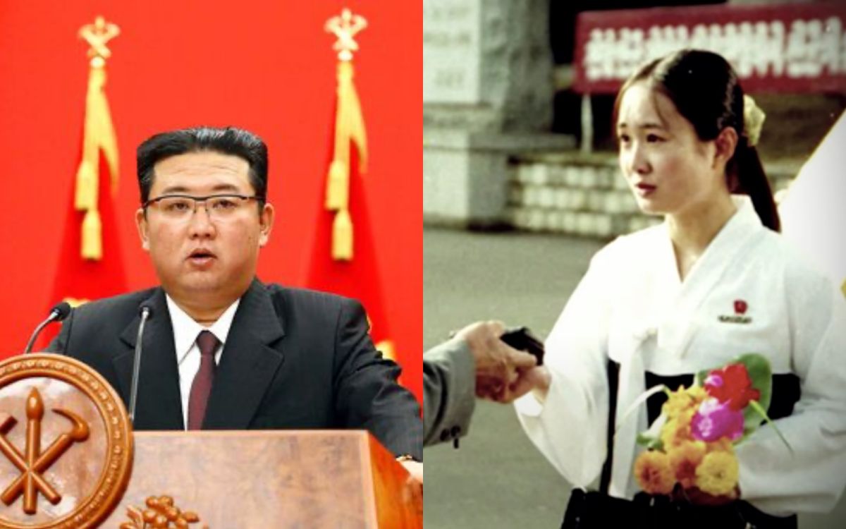 ▲北韓大咖女星朴美香（右）傳出被金正恩處死。（圖／美聯社、達志影像、周星河YouTube）