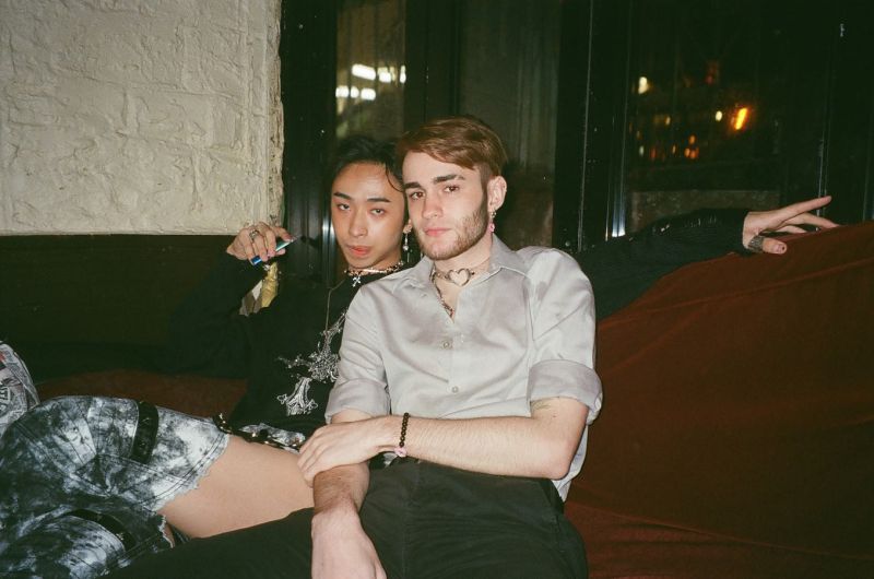 ▲哈利(左)與Joshy(右)私下擁有好交情。(圖/Joshy IG)