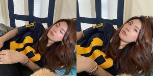 理科太太 ▲理科太太躺在床上的美照,被粉絲說激似女歌手Hebe。(圖/翻攝理科太太IG)
