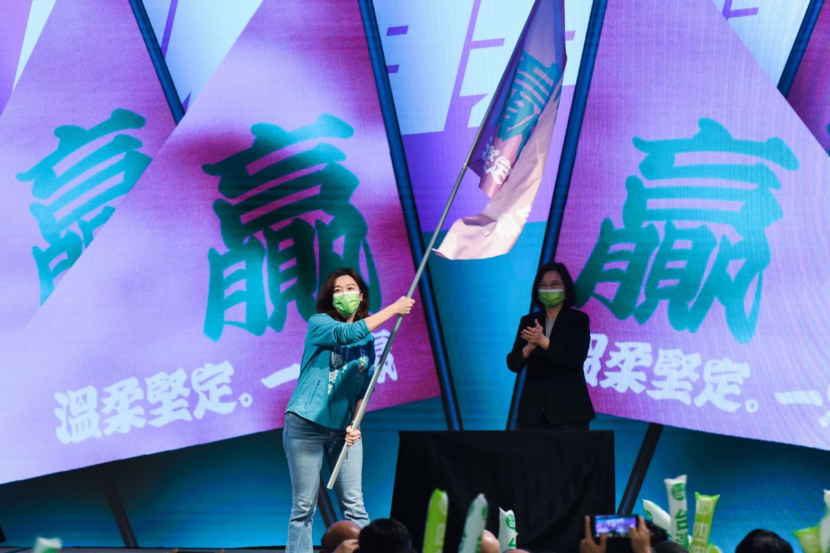 ▲民進黨內人士分析,民調認為林靜儀更能為地方帶來進步與改變,可見民進黨徵召的人選得到在地的認同和支持。(圖/記者陳明安攝,2021.11.14)