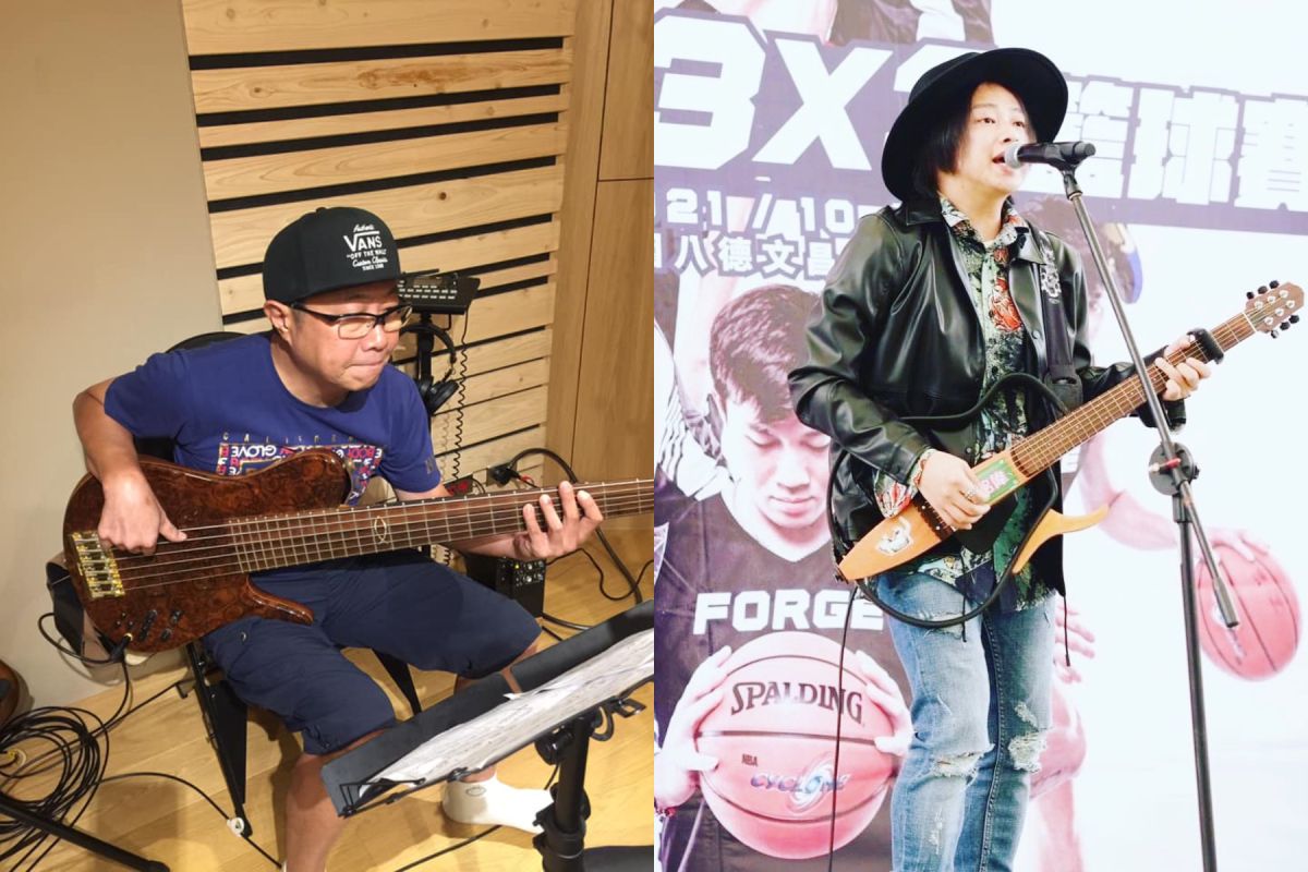 ▲阿本老師（左）癌逝，賴銘偉（右）悲痛悼念。（圖／阿本老師、賴銘偉臉書）