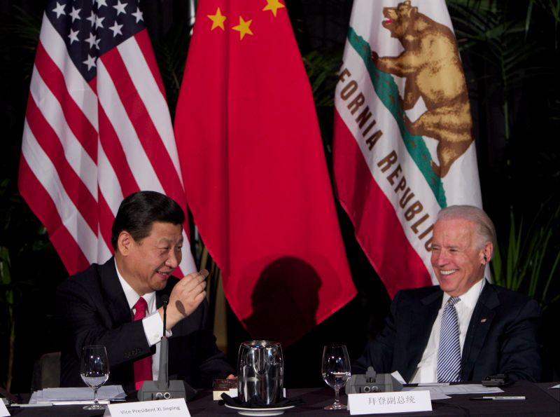 ▲美國總統拜登（Joe Biden）與中國國家主席習近平傳出明天將進行電話會議，外媒認為本次電話會議預估不會有實質進展。（圖／美聯社／達志影像）