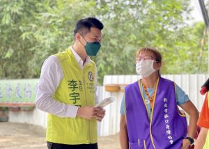 李宇翔 ▲湧言會的李宇翔在林口、五股及泰山區做選民服務已有六年,具有地緣性的優勢。(圖/李宇翔提供)