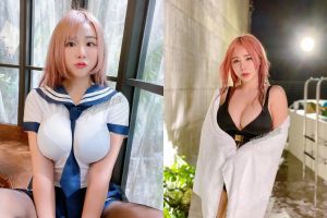 泥泥學姐 ▲泥泥學姐推出寫真年曆,每張照片都很性感。(圖/翻攝泥泥學姊FB)