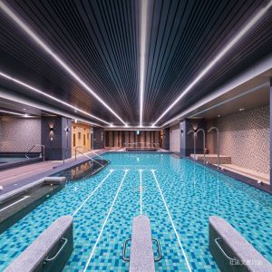 ▲森業永春基地面積1100坪左右, 公設比三成左右, 健身房和SPA一應俱全。(圖/品牌提供)