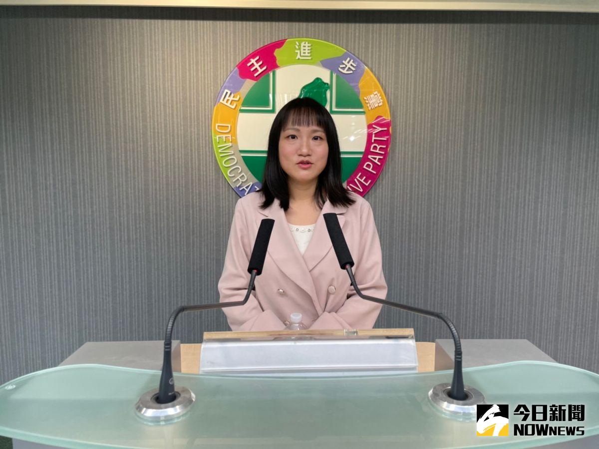 ▲民進黨發言人謝佩芬說,感謝美國的邀請,使台灣有機會參與民主國家間的盛事,為民主價值貢獻一份心力。(圖/記者黃宣尹攝)