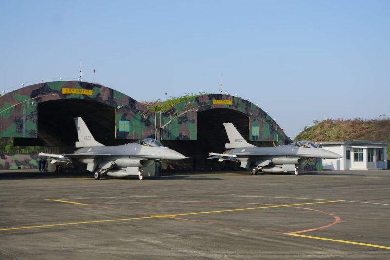 ▲空軍F-16V戰機。（資料照／記者呂炯昌攝）