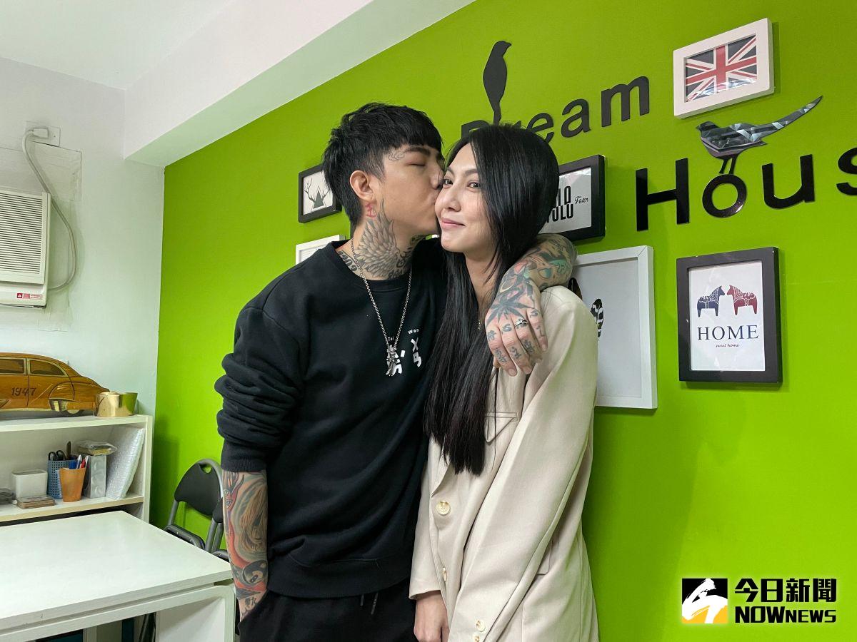 ▲謝和弦（左）日前才說要與莉婭離婚，沒想到卻在今天宣布升格當爸。（圖／NOWnews資料照）