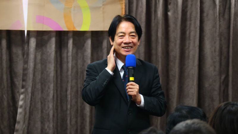 ▲副總統賴清德說新住民朋友來台多年,替台灣培育人才,不論先來後到,我們現在就是一家人,要一起守護台灣。(圖/記者鄭婷襄攝,2021.11.20)