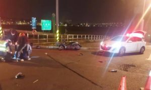 車禍害正妹「臉破牙斷」!男自稱義消趕勤務 遭警狠打臉