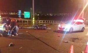 車禍害正妹「臉破牙斷」！男自稱義消趕勤務　遭警狠打臉
