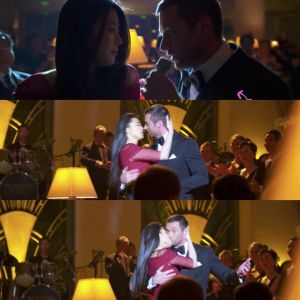 ▲全智賢(左)2011年跟休傑克曼合作時有浪漫吻戲。(圖/翻攝SBS) ▲全智賢(左)2011年跟休傑克曼合作時有浪漫吻戲。(圖/翻攝SBS)