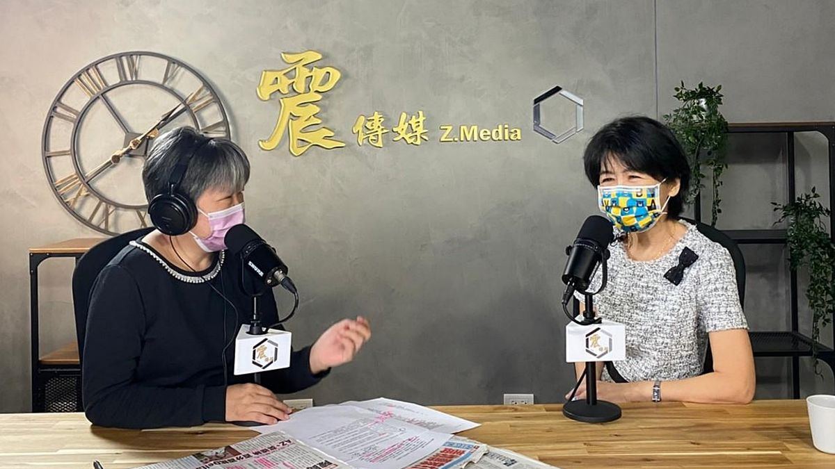 ▲台北市長柯文哲的妻子陳佩琪(右)接受媒體人黃光芹專訪時,預言醫福會執行長王必勝在3-6個月內就會再復出。(圖/《新聞不芹菜》提供)