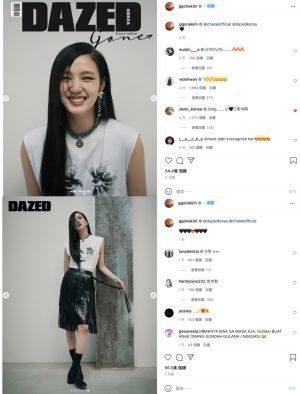 ▲搖滾風的金高銀,讓人眼睛為之一亮。(圖/金高銀IG) ▲搖滾風的金高銀,讓人眼睛為之一亮。(圖/金高銀IG)