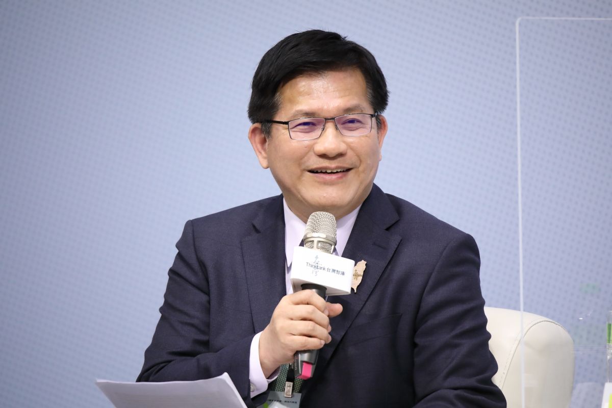 ▲林佳龍表示，台灣智庫會持續關心，以挑戰2032作為一個大的方向，包括安全、創新包容、共融與韌性的台灣，以這五大主軸去因應未來的挑戰。（圖／林佳龍辦公室提供）