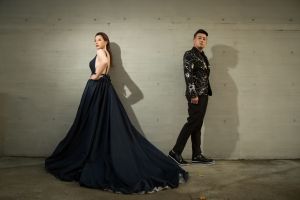 ▲郭婷筠、彭正成功瘦身，拍攝超美婚紗照。（圖／時代創藝提供）