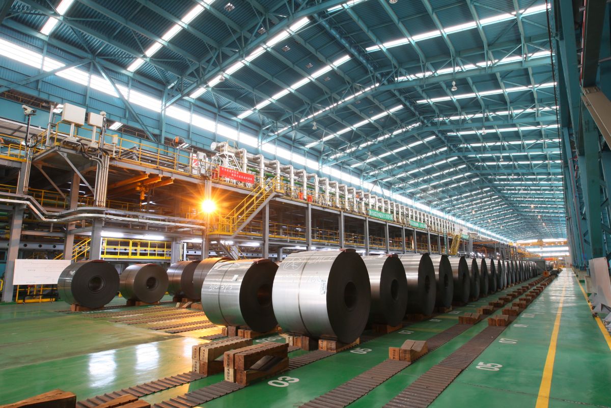▲中鋼公司10月份獲利近86億5千萬元。(資料照／記者黃守作攝)