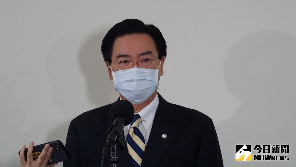 ▲台灣獲邀白宮民主峰會線上會議,外交部長吳釗燮表示,這是對我國民主成就肯定。(圖/記者呂炯昌,2021.11.25)