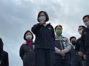 蔡英文 ▲總統蔡英文表示,(圖/記者黃宣尹攝,2021.11.25)