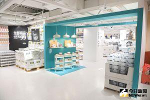 ▲IKEA台北城市店將在11/30開幕，首推彩色門框分類商品區。（圖／記者葉政勳拍攝）