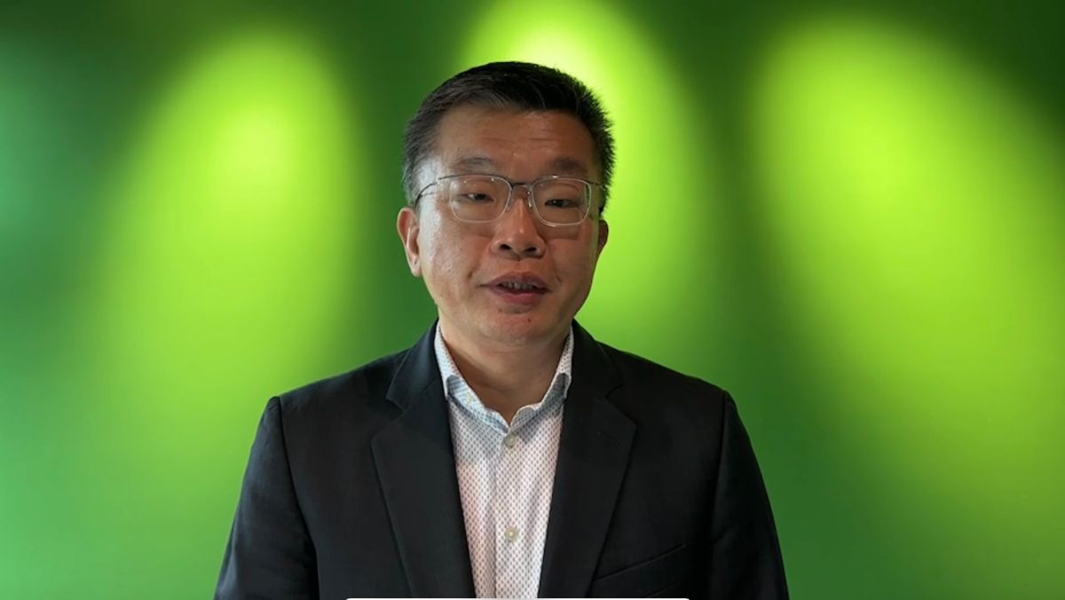 ▲蔡其昌上午透過影片向媒體解釋自己和建新的淵源。(圖/蔡其昌提供,2021.11.25)