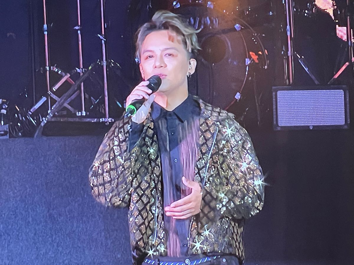 ▲寧夏夜市辦科目三舞蹈比賽，金曲男歌手曾瑋中開轟。（圖／翻攝自寶吉祥）