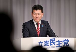 日本最大在野黨黨主席選舉　47歲泉健太勝出
