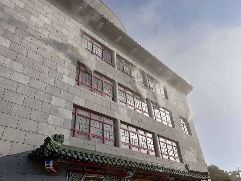 北市當代工藝設計分館傳火警！3樓竄黑煙　警消火速馳援