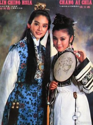 ▲林青霞（左）、張艾嘉（右）合演《金玉良緣紅樓夢》，被蔚為經典電影。（圖／翻攝微博）
