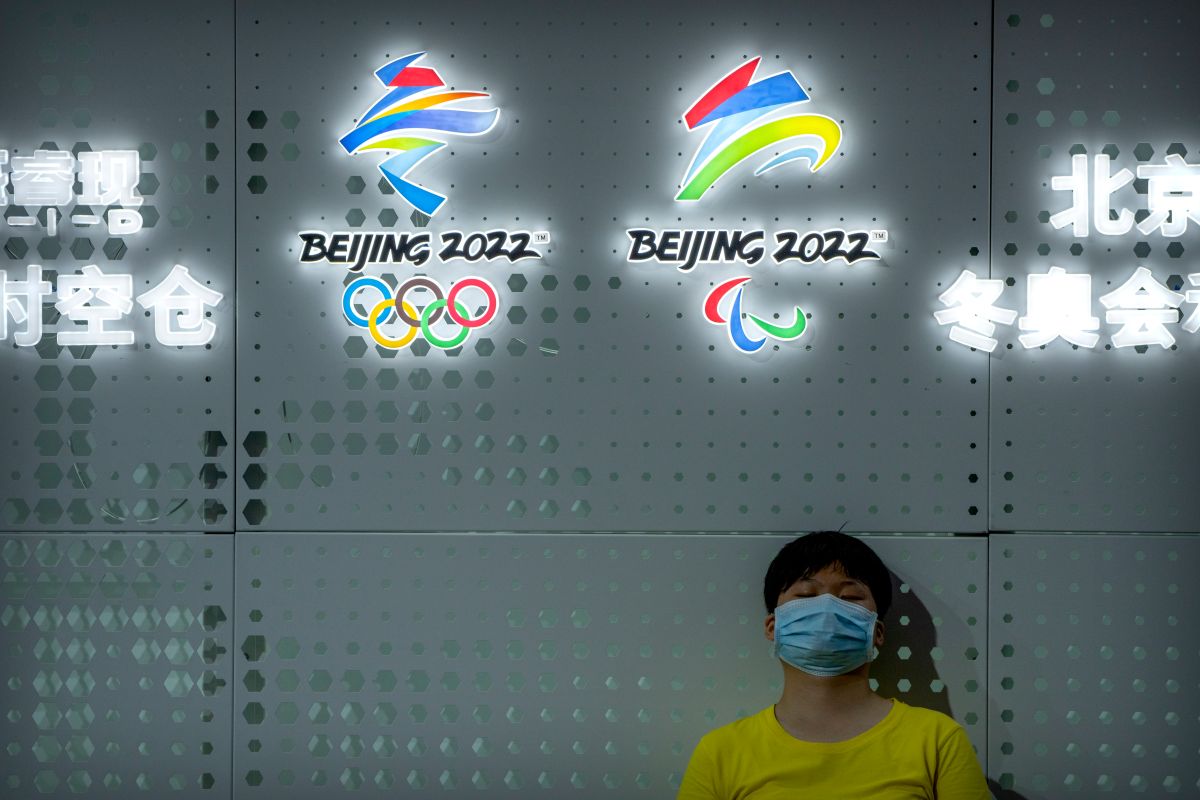 ▲CNN引述多名不具名人士的消息指出，美國總統拜登將宣布對北京即將在明年2月舉辦的冬季奧運進行外交抵制。（圖／美聯社／達志影像）