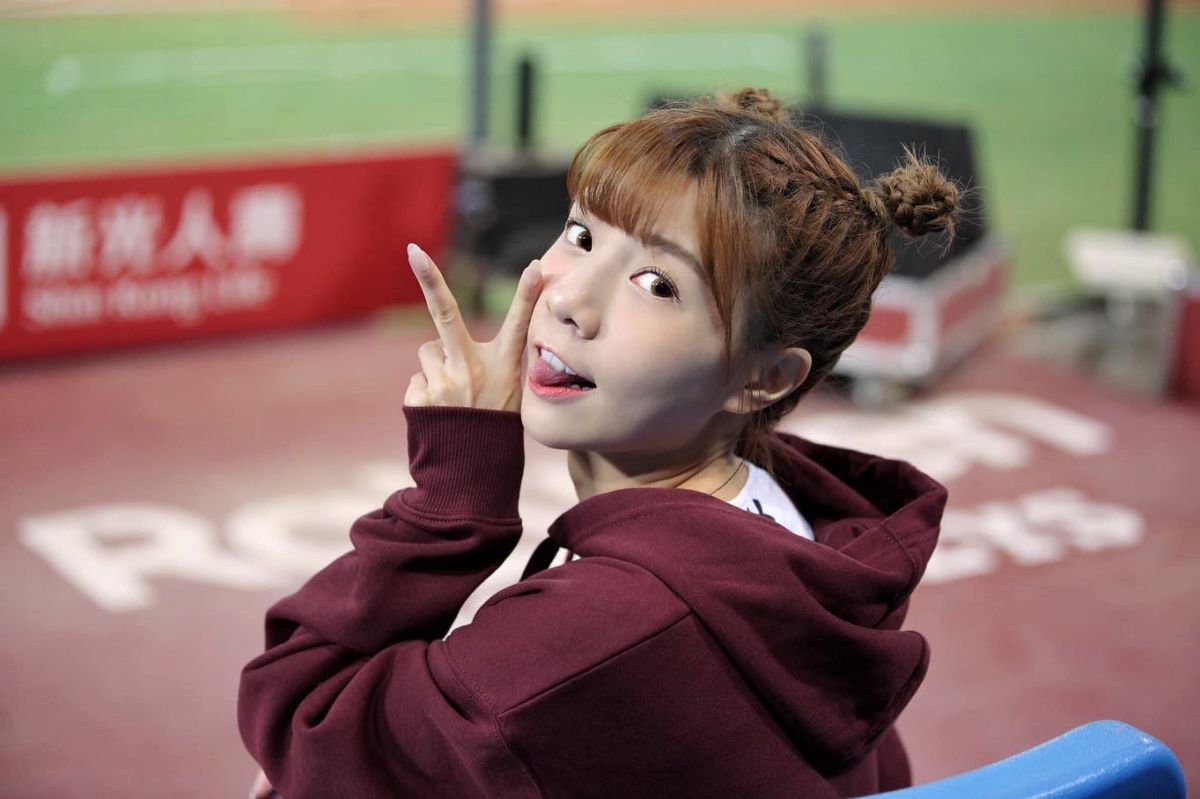 ▲樂天MC林艾融放送福利照。（圖／林艾融臉書）