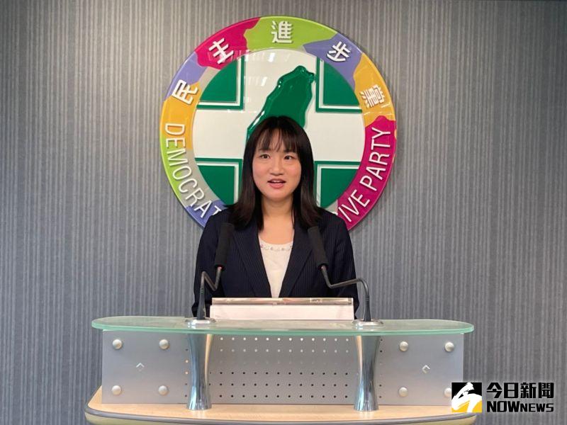 ▲遭指花錢請美國公關公司遊說裴洛西,民進黨發言人謝佩芬表示這是錯假訊息。(資料圖/記者黃宣尹攝)