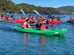 日月潭成獨木舟勝地　體育署鼓勵水域運動體驗

