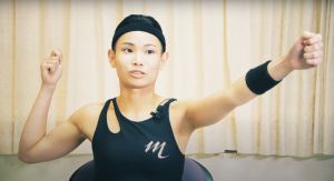 報導 ▲戴資穎說,上次拍《天堂M》廣告扮演弓箭手,拉弓的動作和羽球架球拍動作很像。(圖/資料照片)