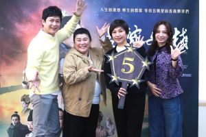 ▲王燦（左起）、林美秀、唐美雲、林芳儀拍完《孟婆客棧》改變生死觀。（圖／公視台語台）